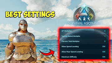 The BEST Single Player Settings For ARK Survival Ascended