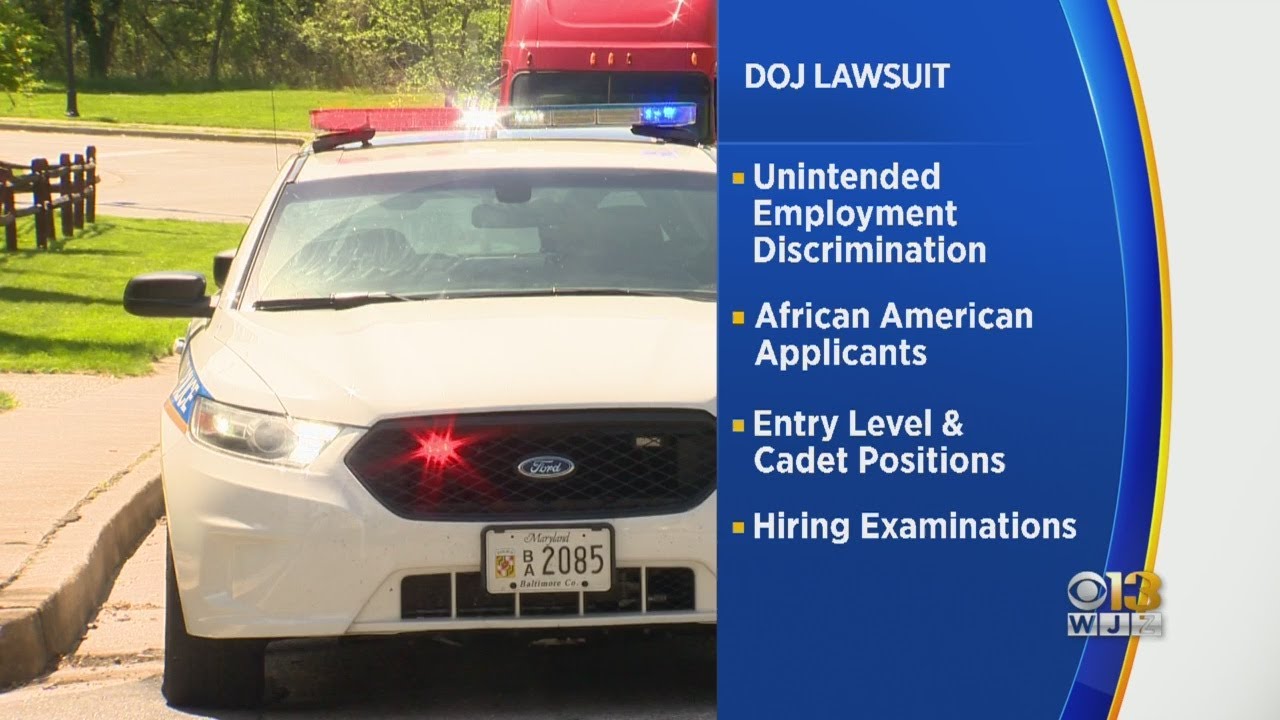 DOJ Suing Baltimore County Police Department Over Alleged Race Discrimination In Hiring