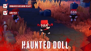 www.Meshtint.com | Haunted Doll Toon Humanoid Series | Unity Game Engine
