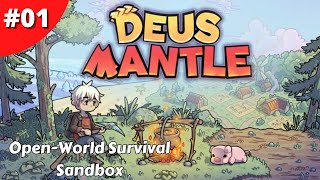 Open-World Survival Sandbox Craft Build And Fight Monsters - Deus Mantle - #01