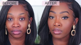 5 MINUTE MAKEUP TUTORIAL (No Makeup Makeup Look) | Maya Galore