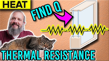 Thermal Circuit Diagram with Conduction, Convection, and Radiation Thermal Resistance in Series