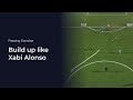 Build up like xabi alonso  soccer coaching drill