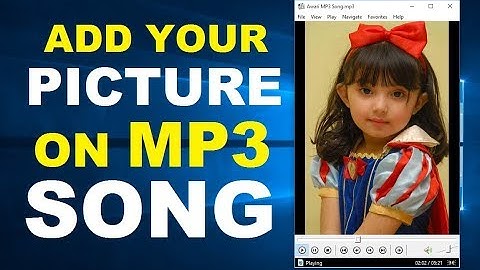How To Add Your Own Photo On Mp3 Song Easily | Set Your Image In Mp3 Song
