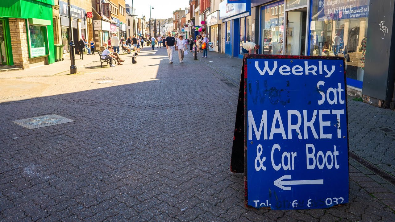 A Walk Around a Scottish Seaside Market Town YouTube