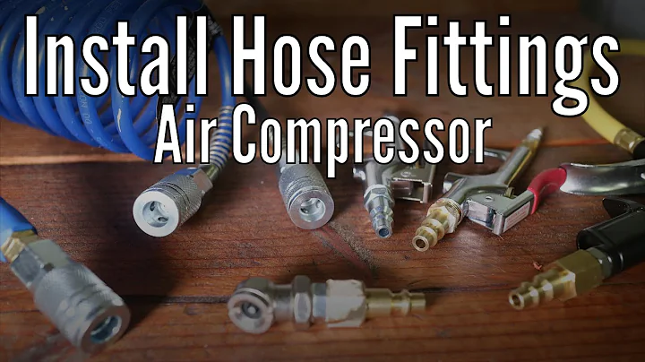 How to Install Air Compressor Hose Fittings