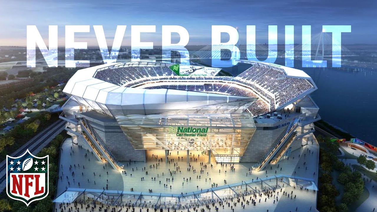 NFL Stadiums Never Built