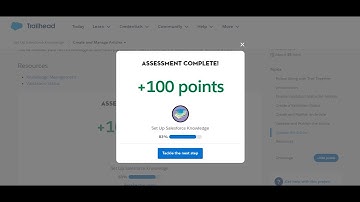 Create and Manage Articles | Set Up Salesforce Knowledge - Salesforce Trailhead
