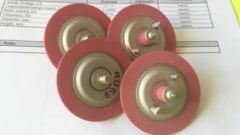 RU 69 TSG Triggered Spark Gaps for HV Marx generator for generating an EM pulse