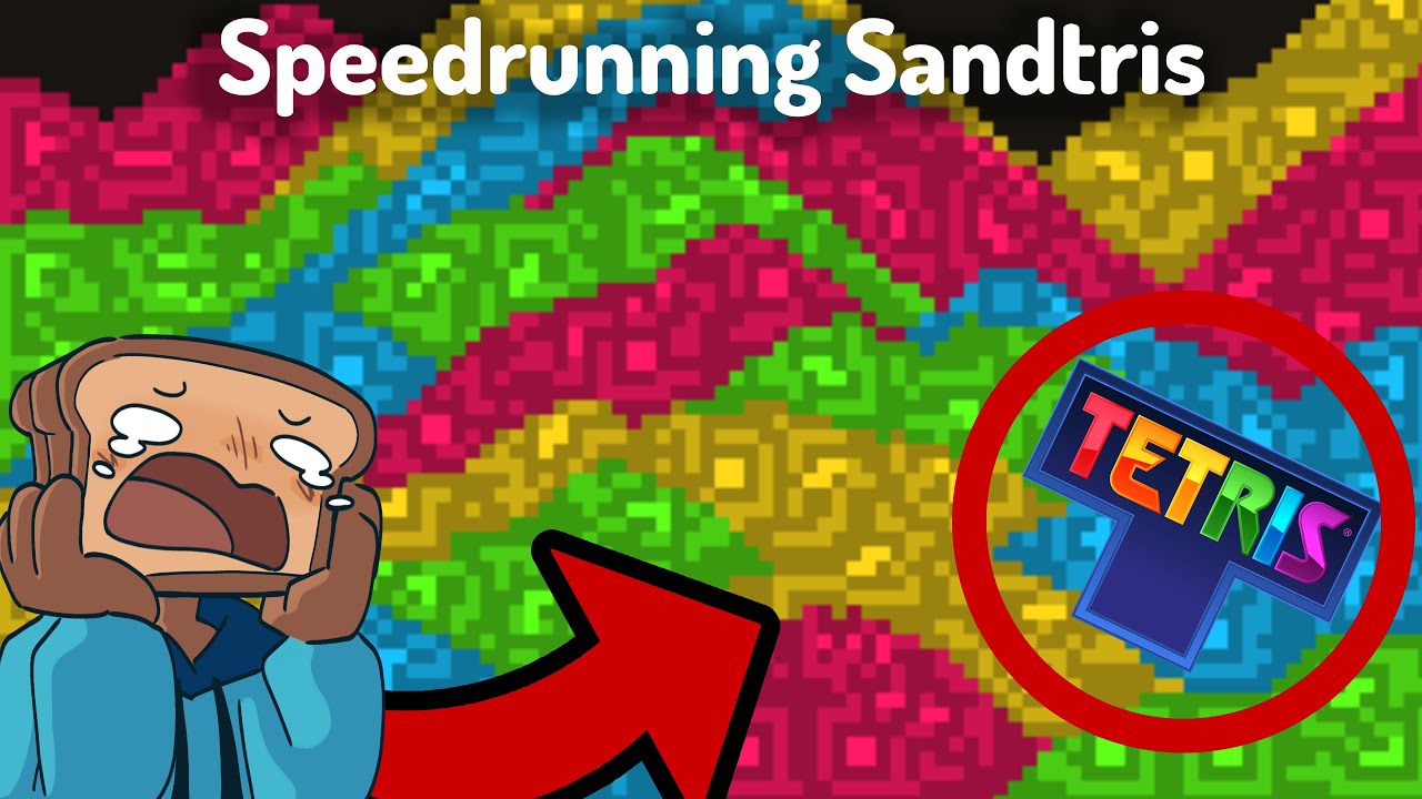 Speedrunning Sandtris AGAIN (help lol) - YouTube