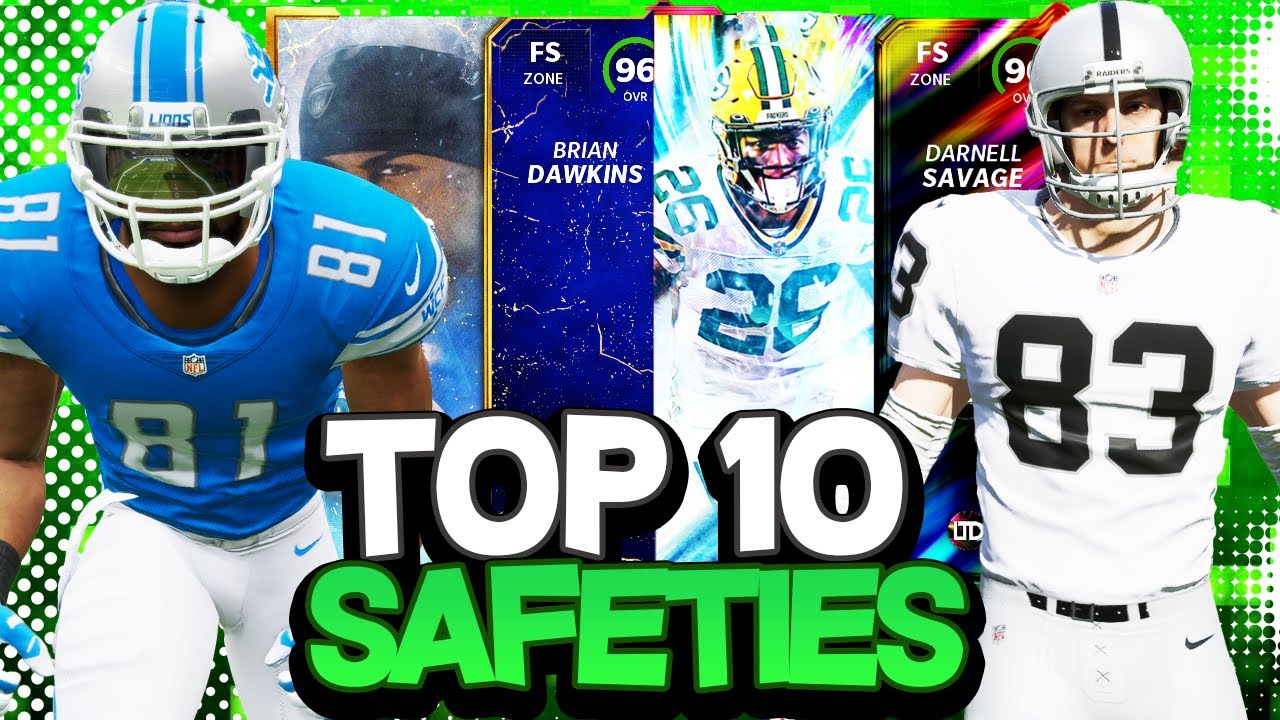 TOP 10 SAFETIES *UPDATED* INSIDE MADDEN 22 ULTIMATE TEAM! YouTube