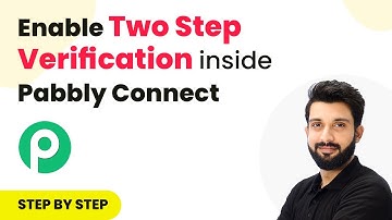 How to Enable Two Step Verification inside Pabbly Connect (in Hindi)