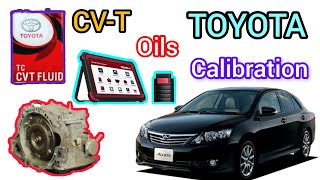 How To Calibration Toyota Allion/Premio CVT Transmission Oil | CVT GearBox Oil Calibration