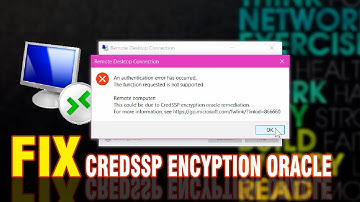 How to fix CredSSP Encryption Oracle Remediation | Remote Desktop Connection
