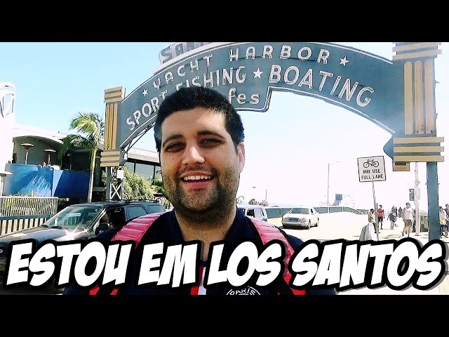 GTA VIDA REAL - A PRAIA de LOS SANTOS!!! (LOS ANGELES) 