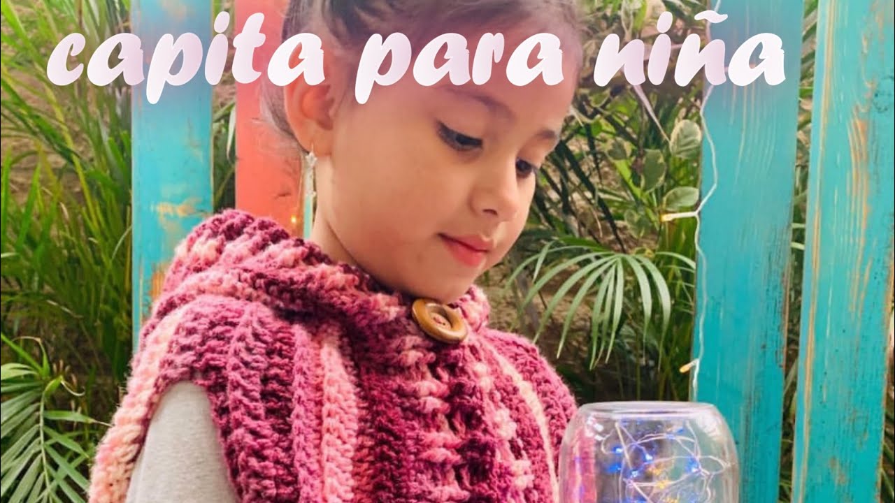 Capita Sofia -a crochet-  (para Niña)