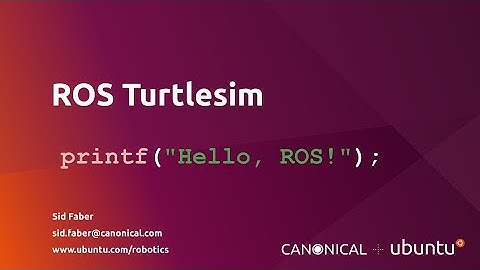 ROS Turtlesim