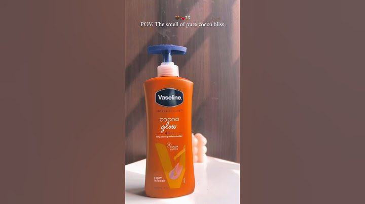 Smell like a chocolate with vaseline body coco glow 🥰 #vaseline #winterspecial #trending #glowup