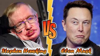 Stephen Hawking VS Elon Musk Transformation ⭐ 2022