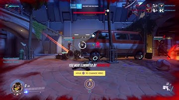 Overwatch - WHEN THE WHOLE ENEMY TEAM FORGETS ABOUT THE PAYLOAD LOL!