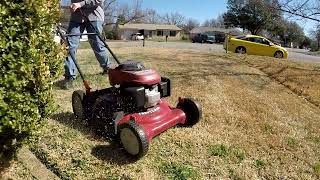 First Lawncutting Video For 2022