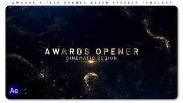Awards Titles Opener - After Effects Template | Free Download | Templates for Creators