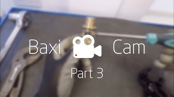 Part 3 - How to remove the turbine type inlet cartridge on the Baxi 600 or Baxi 800 Combi boiler