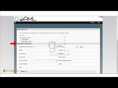 How to Register on goAML Portal mp4