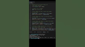 How to Use Python Lambdas with map, filter, sort, and reduce