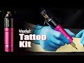 Comment configurer une machine  tatouer  trou de ver pour les dbutants kit de machine de type stylo de tatouage wtk094