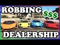 GTA 5 Roleplay - STEALING CARS FROM DEALERSHIP AND SELLING BACK TO THEM | RedlineRP