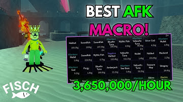 *NEW* BEST AUTO AFK FISCH MACRO ROBLOX! How To MACRO in FISCH!