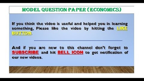 MCQ Practical test for UGC NET/ASRB NET/SRF/JRF/KEA/Other competitive exams (Economics)