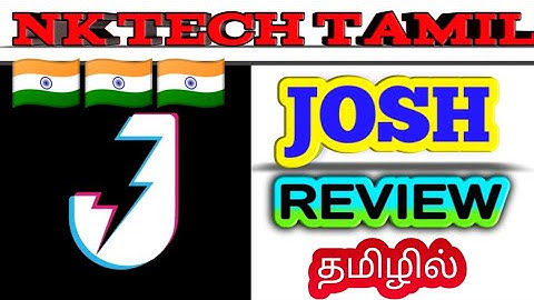 How to use Josh || review josh || தமிழில்