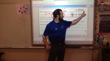 Lesson 7-10: Solving Multistep Fraction Number Stories