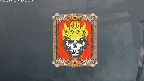 For Honor Emblem: Hell4thBLADE - Undead King (Version 3) transformation and Hero Showcase
