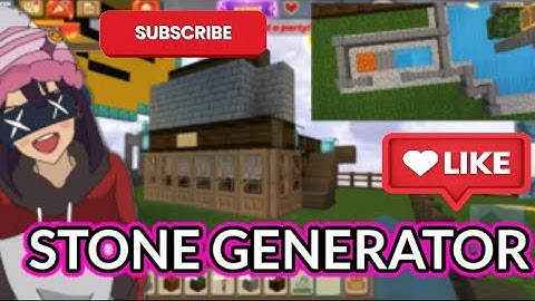 STONE GENERATOR in Skyblock Blockman Go