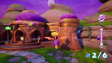 Spyro 2: Ripto‘s Rage 100%  Walkthrough Part 1 - Glimmer (1/2)