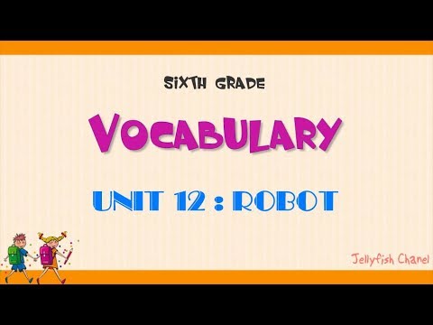 Video Từ vựng tiếng Anh lớp 6 - Unit 12 Robot - Chương trình... - youtube
