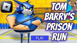 TOM BARRY'S PRISON RUN! (SCARY OBBY) - Walkthrough Full Gameplay #obby