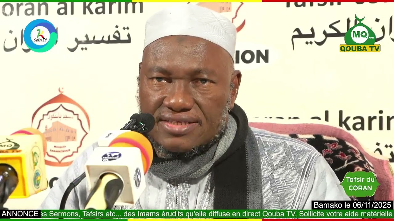 Imam Abdoulaye Koita tafsir de la sourate Fatir du 6 novembre 2025