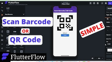 FlutterFlow - Scan Barcode or QR Code - Simple