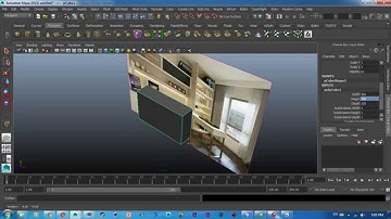 How to Modeling  Study Room  in Maya Part 001