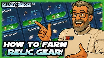 The Best Ways to Farm Relic Gear in Star Wars Galaxy of Heroes!