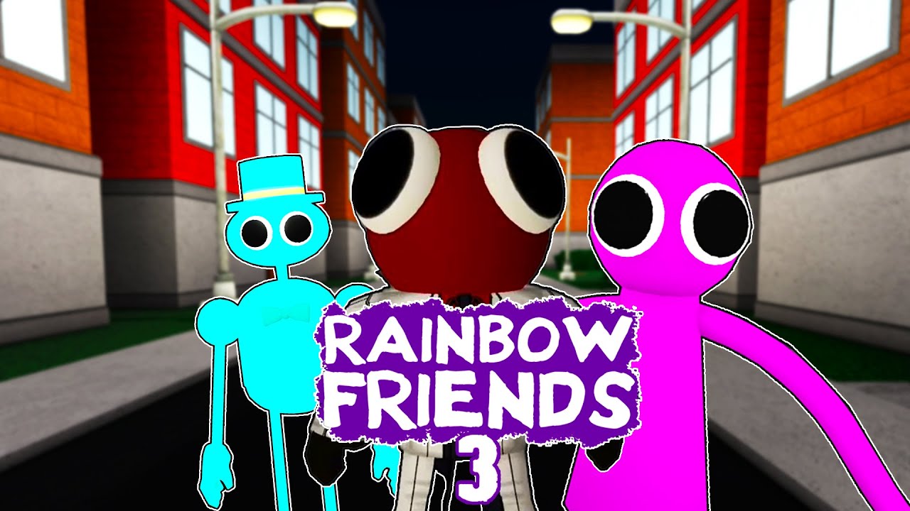 Rainbow Friends: Chapter 3 - Official Game Trailer 