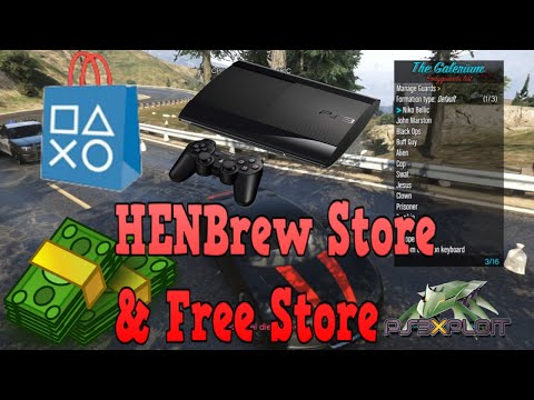 Homebrew, GTA5 mod menu und FreeStore für HEN | HENBrewStore MOD | Rheloads