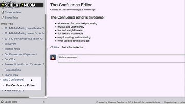 Confluence demo: How to create a child page