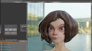 Blender Eevee test - Eyes