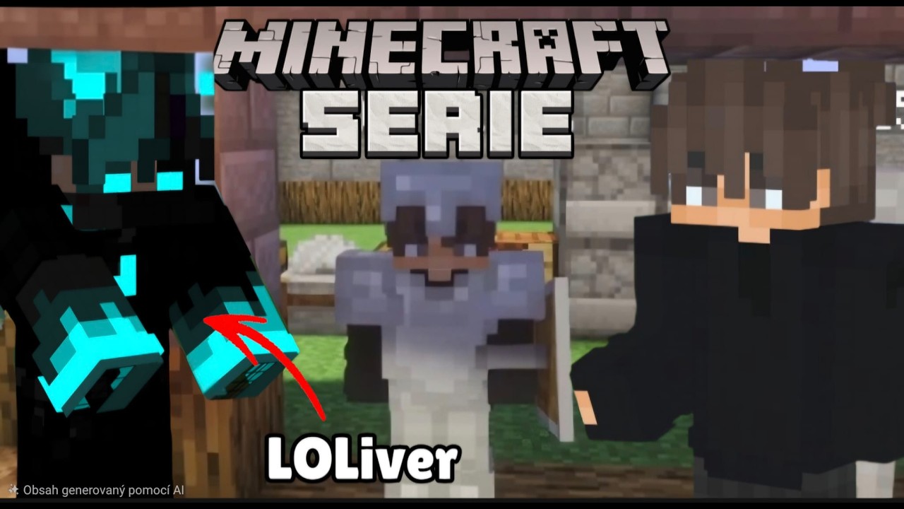 DÉLÁME ZÁKLADY NA DŮM MINECRAFT SÉRIE #1