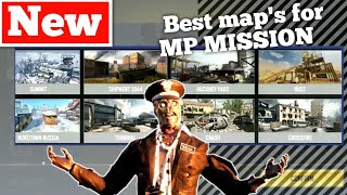 Best map's In call of duty for MP MISSION!!